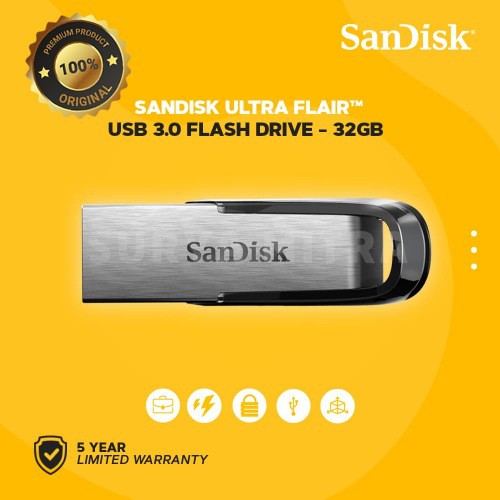 Flashdisk Sandisk Ultra Flair 32GB CZ73 3.0