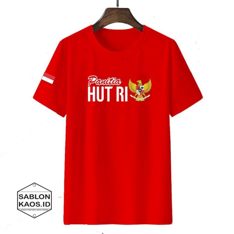 Kaos Panitia Hut Ri / Kaos Panitia Kemerdekaan Indonesia / Kaos Hut RI