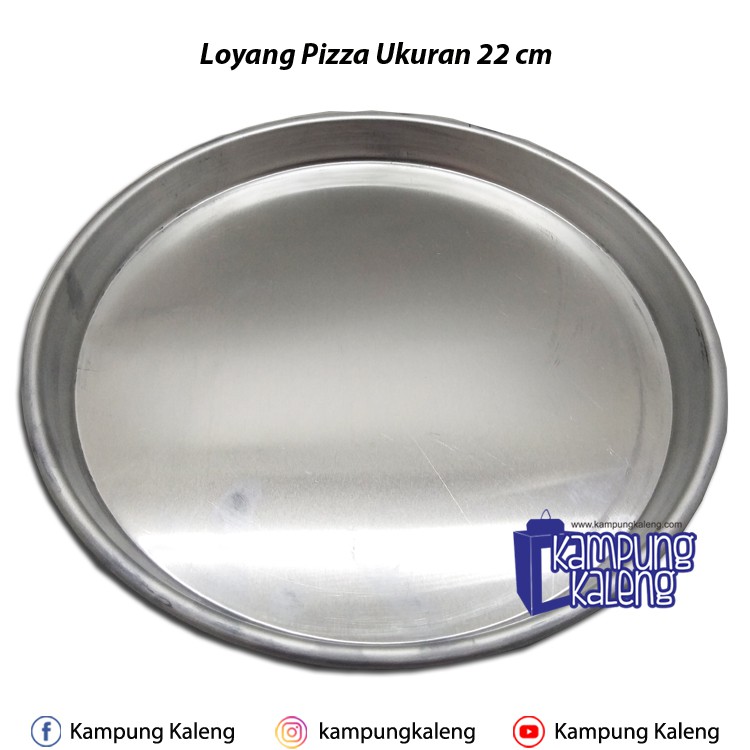 Loyang Pizza Ukuran 22 Cm - 6pcs