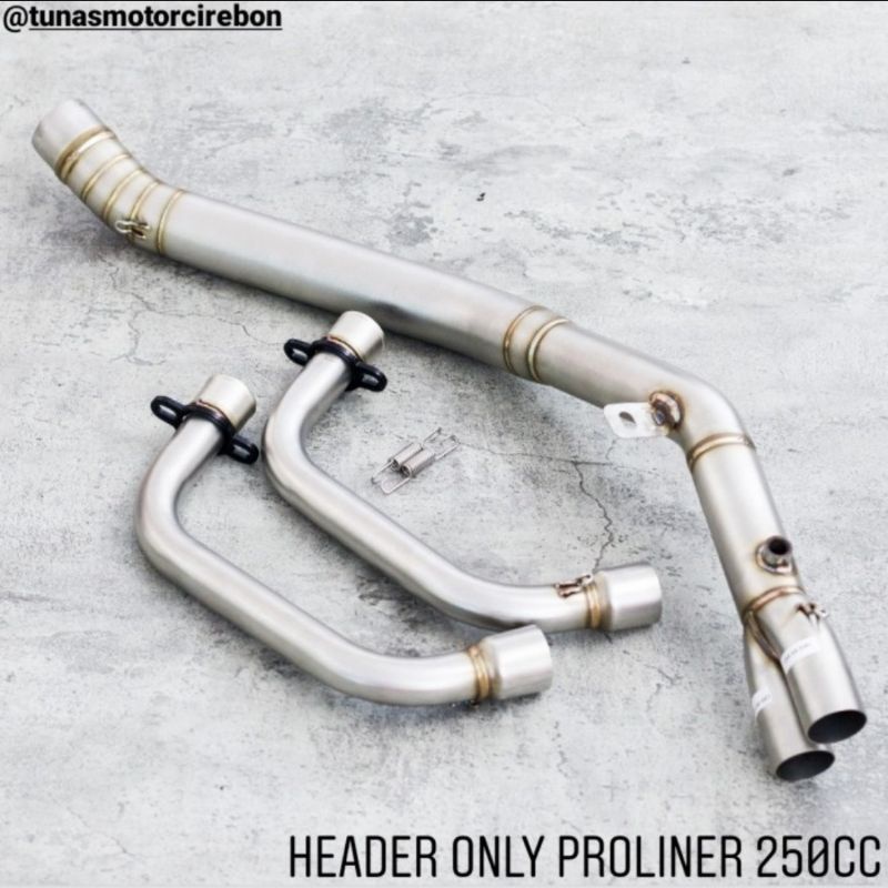 Header Proliner Leher only 250cc Ninja250Fi R25 CBR250RR Z250