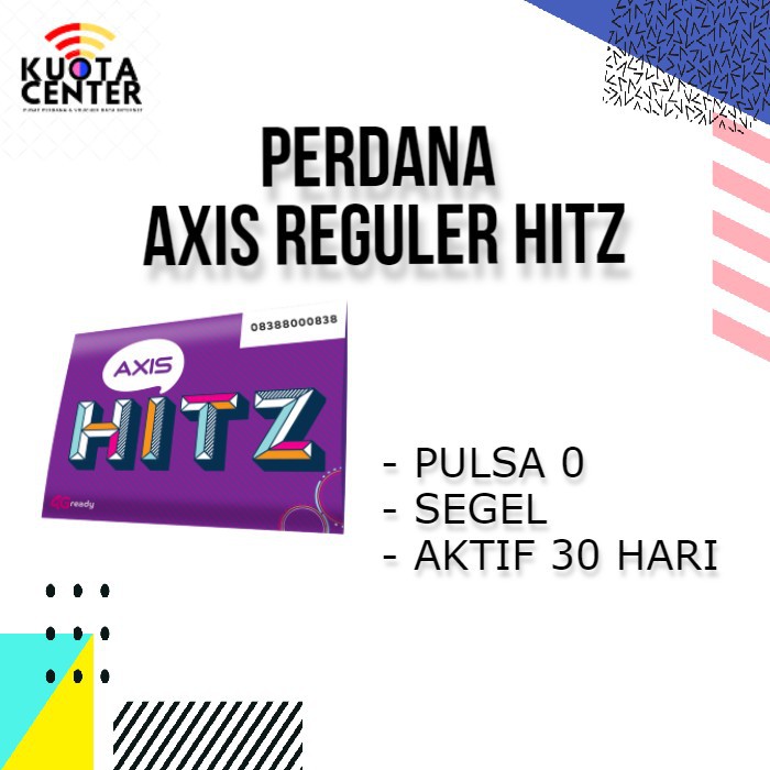 Kartu Perdana AXIS REGULER 0K
