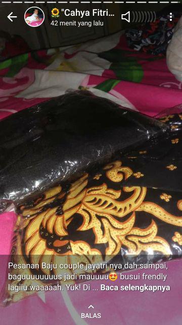 Maura Couple - Sania Ruffle Batik Couple Ori Ndoro Jowi Dnt Garansi Termurah Shopee 2499