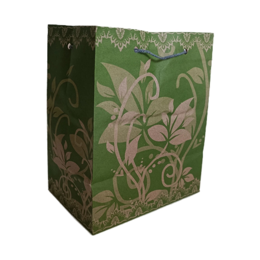 Paper Bag Motif Batik Craft Uk 18X13X22 CM R5 [ECERAN] GOODIE BAG paperbag murah / Tas Kertas kecil mini souvenir