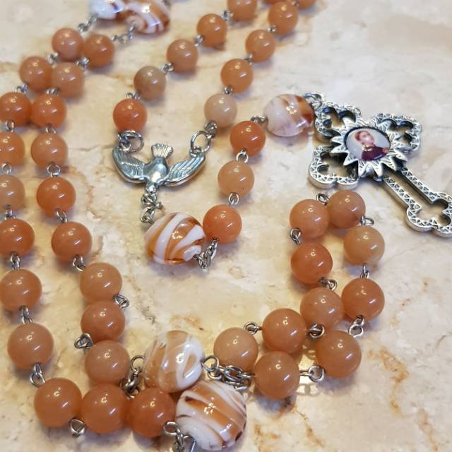 ROSARIO BROWN AGATE STONE