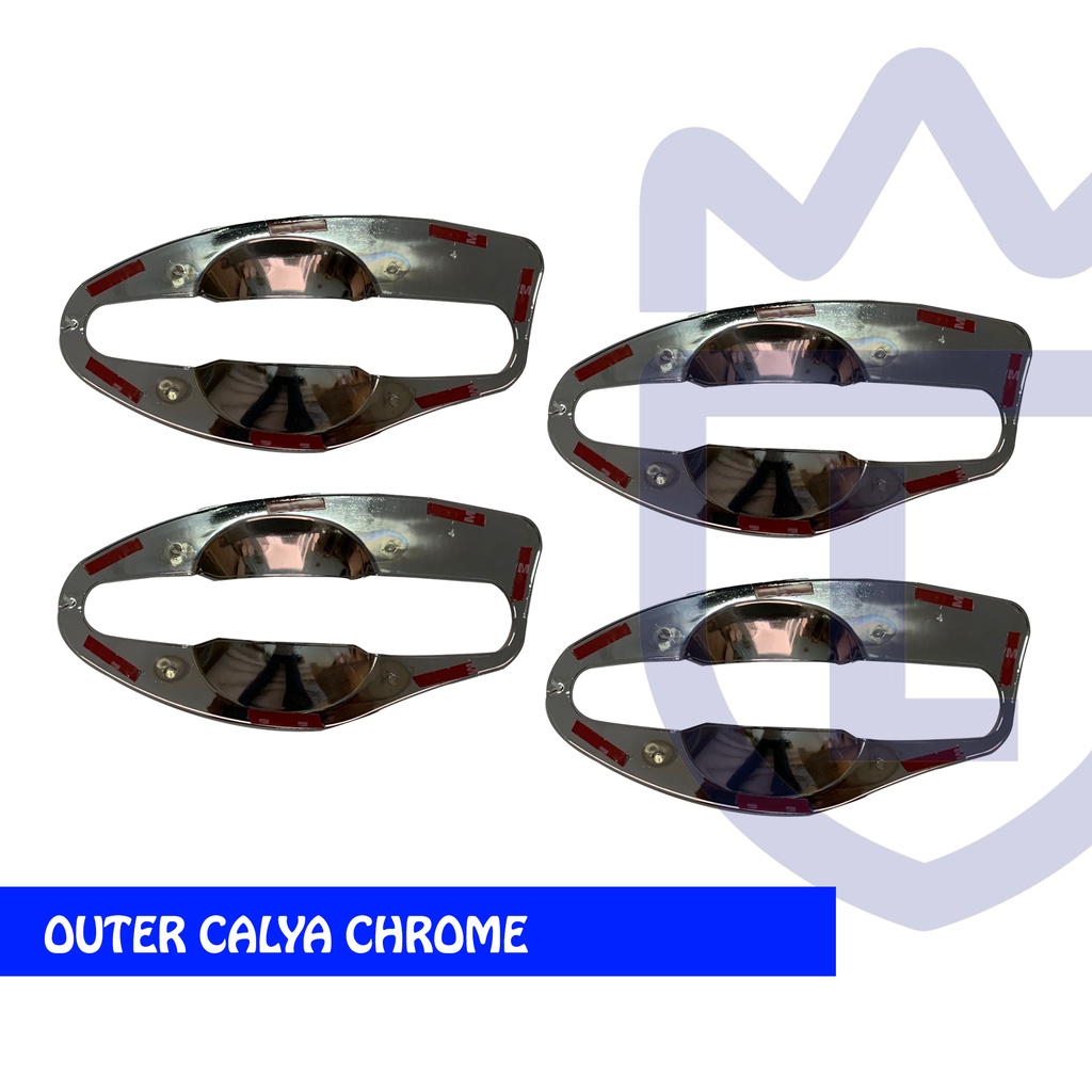 OUTER / MANGKOK CHROME TOYOTA CALYA /SIGRA 1SET (4PCS)