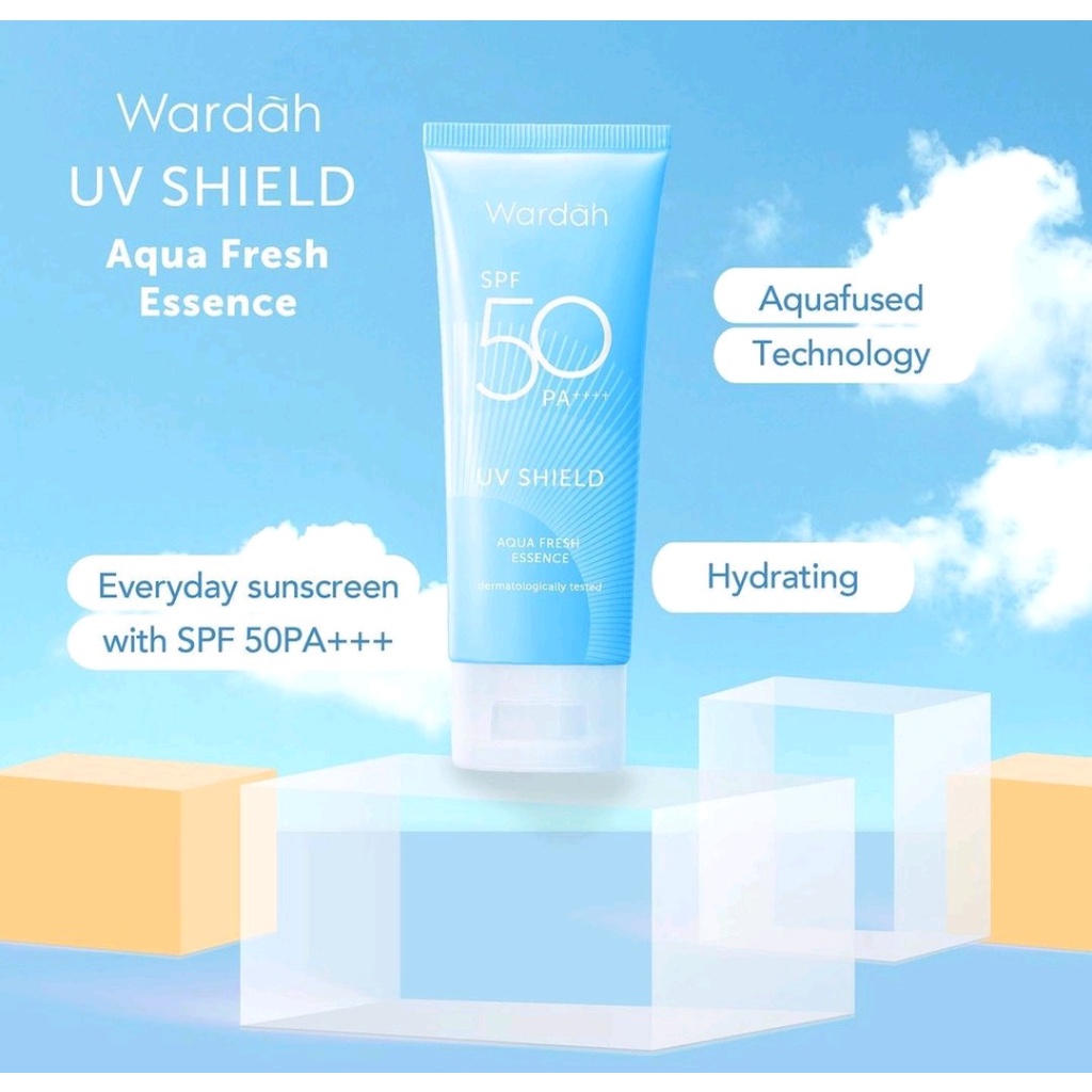 Wardah UV Shield Essential Sunscreen Gel SPF 30 | SPF 50