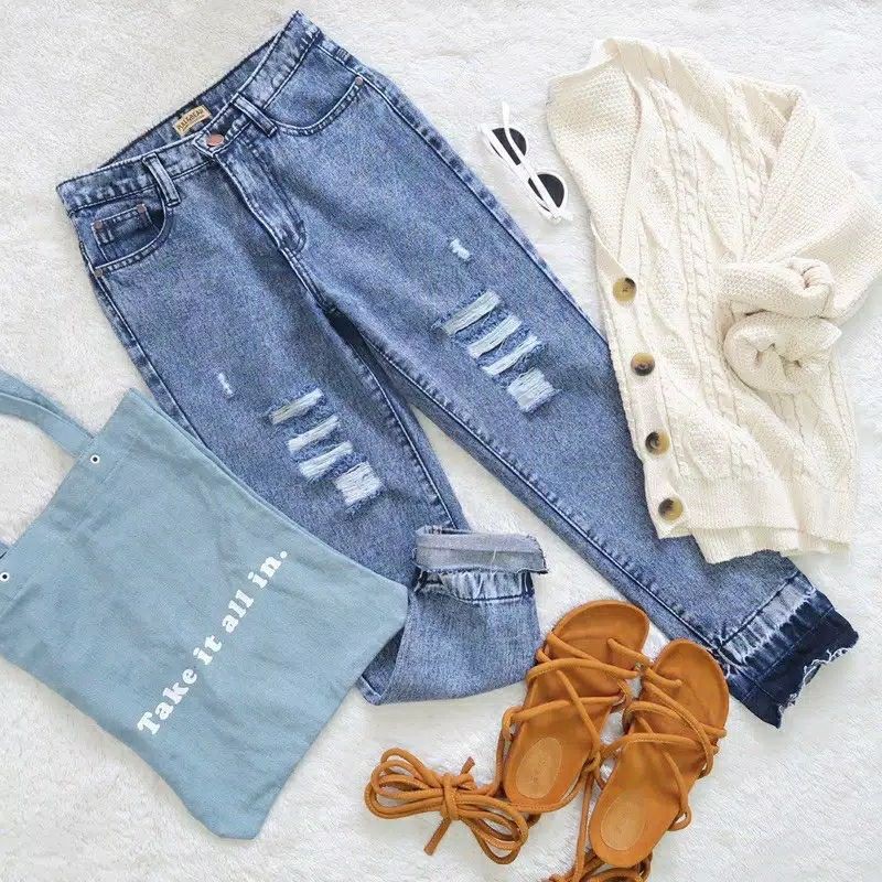 jeans Boyfriend by calamaryshop