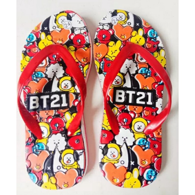 Sandal anak Perempuan BT21 Terbaru 2021