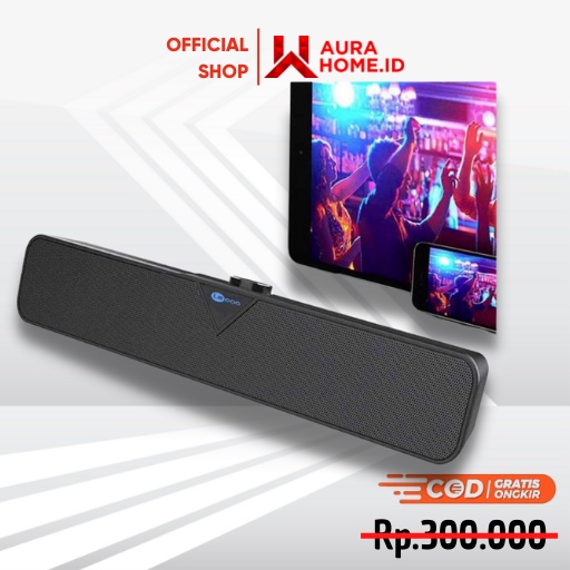 Soundbar Speaker Dynamic Sound 6W Wired Version / Soundbar Speaker Spiker Tv Tivi Komputer Pc Laptop