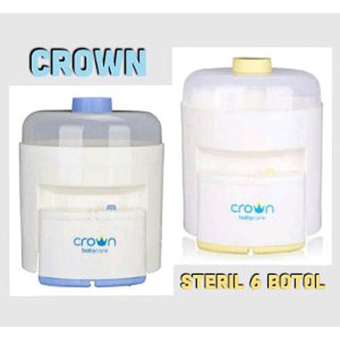 Sterilizer Bottle Crown Botol Steril 6 Botol