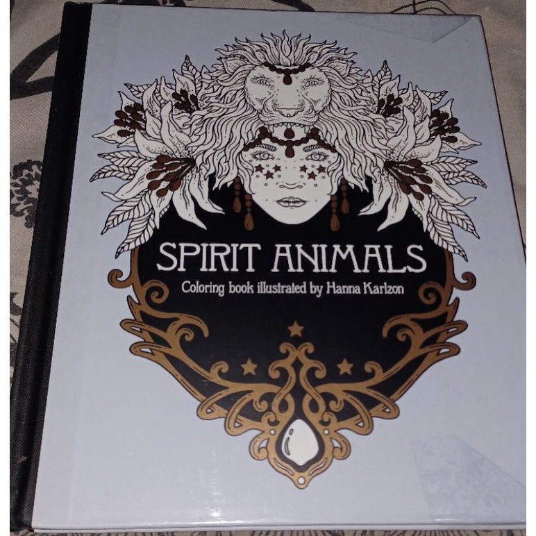 

Preloved Coloring Book SpiritAnimals Hanna Karlzon