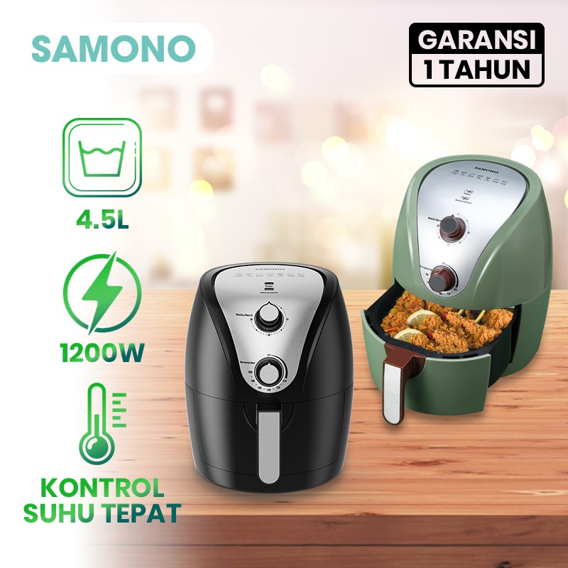 Air Fryer 4.5L Mesin Penggorengan Tanpa Minyak Magic Fryer SW-KZ01