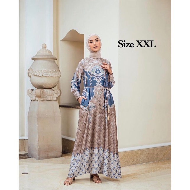 Giyanara Dress - Royalblue by Geulis