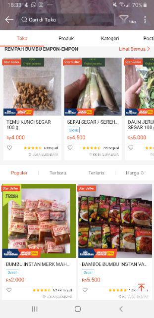 Serai Segar / Sereh Segar 200 G