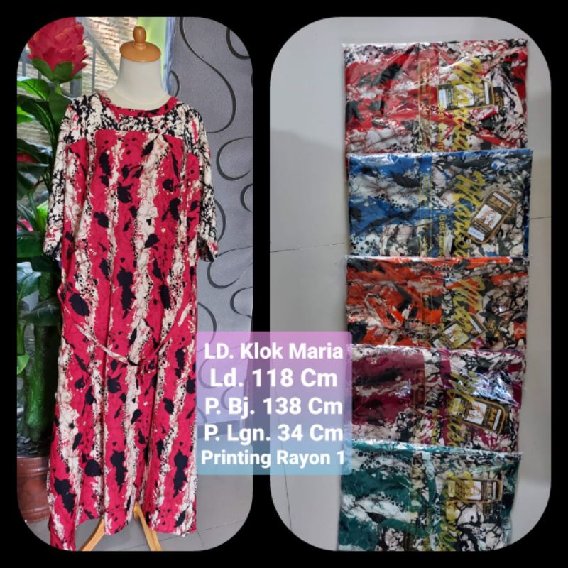 Daster Marisa Klok Maria