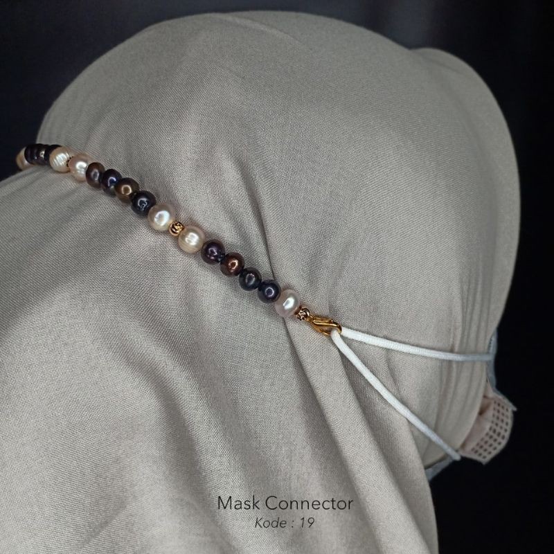KONEKTOR MASKER MUTIARA ASLI 19