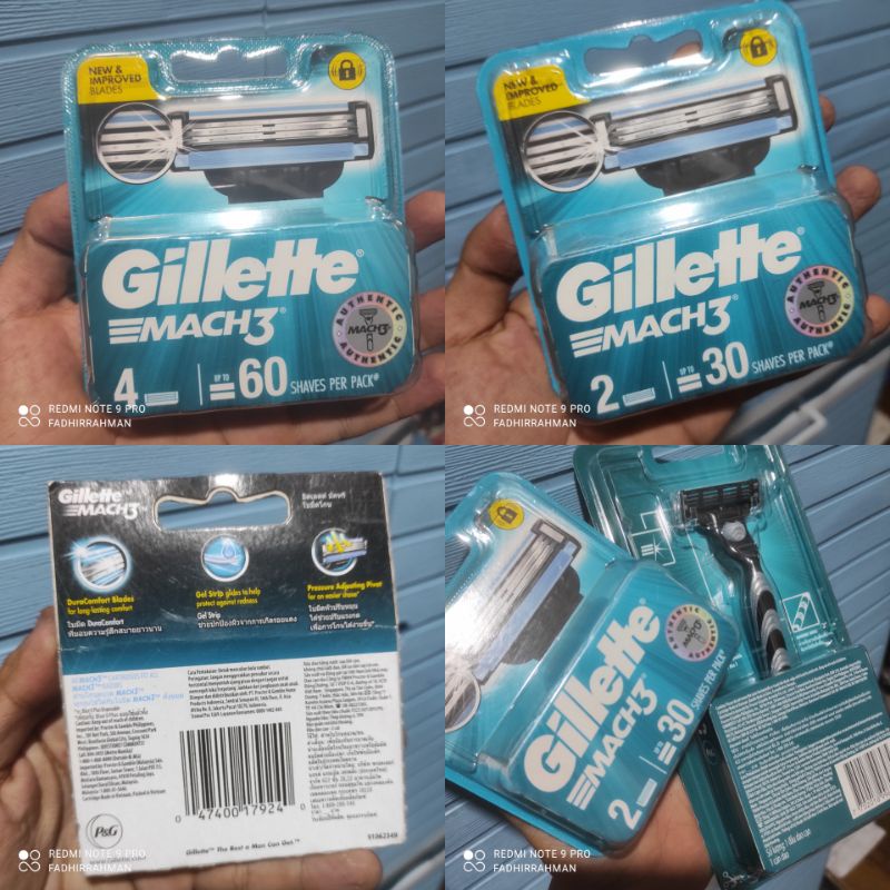 gillette mach 3