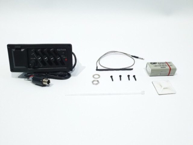 Equalizer Gitar dan Bass Model Eq-7545 R Akustik Elektrik Komplit Piezzo Murah Jakarta