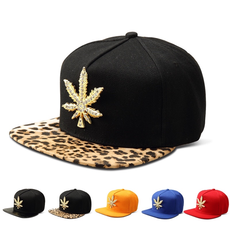 TOPI SNAPBACK IMPORT ASIA EROPA KOREA AMERIKA DAUN RASTA MEWAH JY11