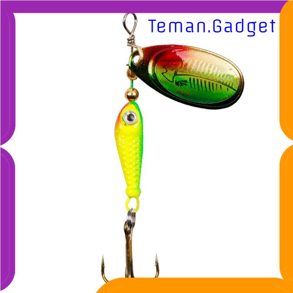 TG-IF LUSHAZER Umpan Pancing Ikan Spinner Fishing Lure 9G - LU79