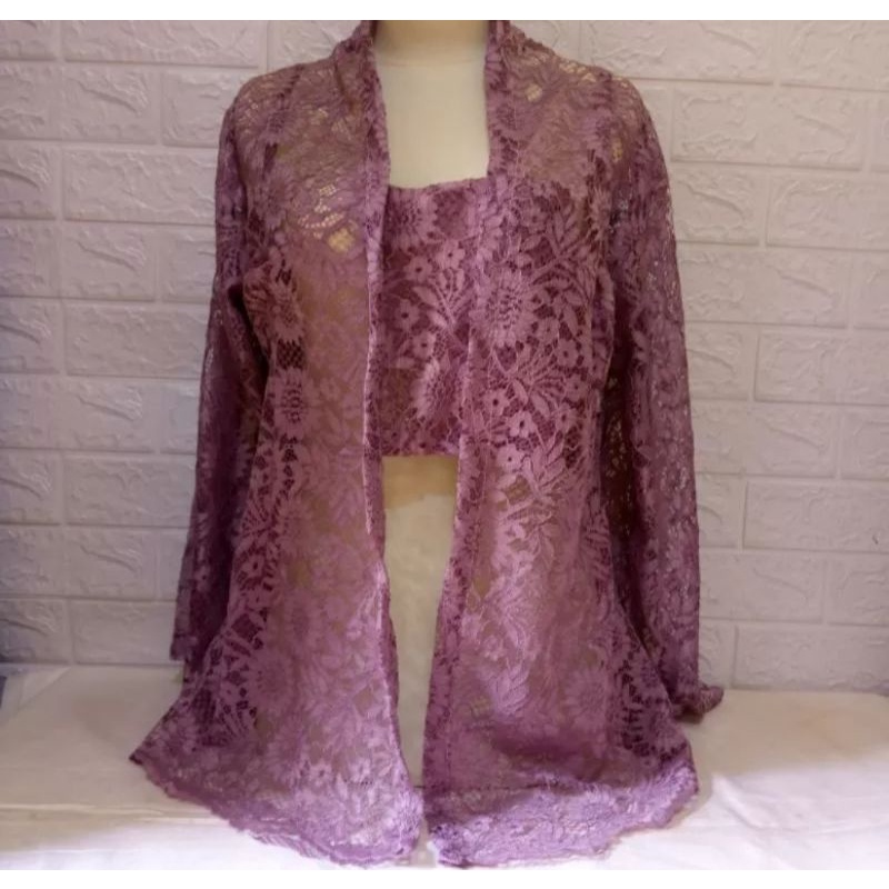 obral kebaya burkat tampa kancing dan peniti/kebaya burkat model kutu batu/kebaya/kebaya burkat terl