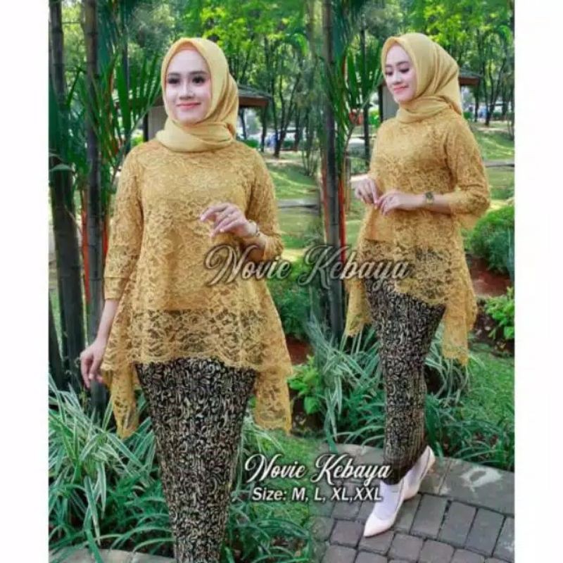 IndahKebaya | TERMURAH SET KEBAYA RINJANI BROKAT / KEBAYA WISUDA / KEBAYA JUMBO / KEBAYA AKAD NIKAH