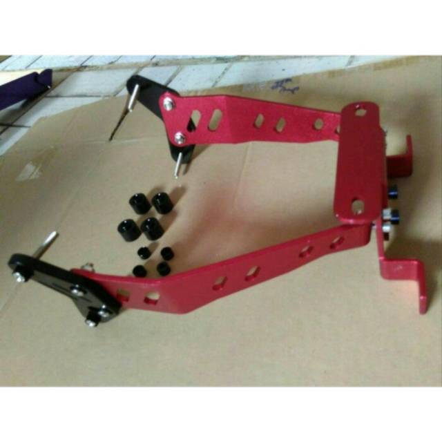 BREKET PLAT NMAX/AEROX/LEXY/XMAX/BAHAN FULL CNC