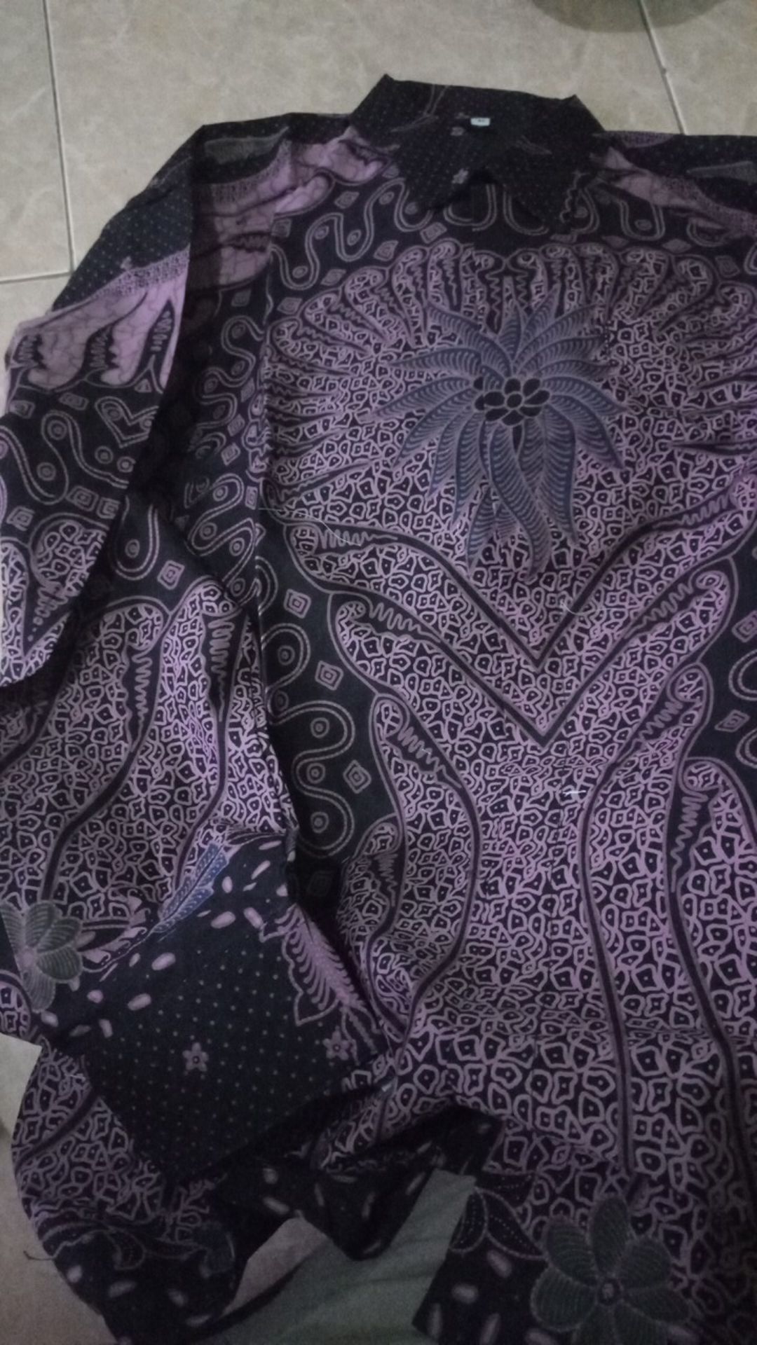 Atasan Kemeja Batik Pria Lengan Panjang & Pendek Premium Bondowoso Suket Segoro Batik Solo Asli