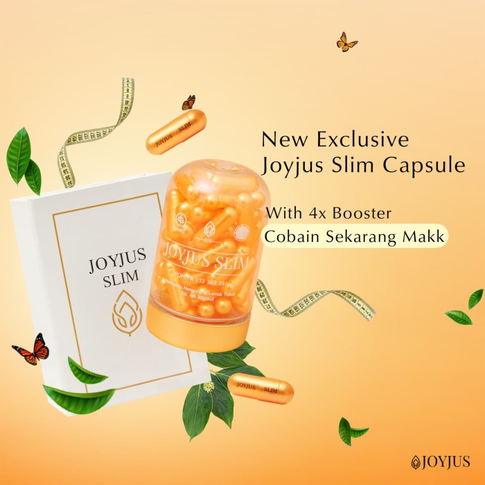 Joyjus Slim Slimming Kapsul Capsul Capsule Asli Original