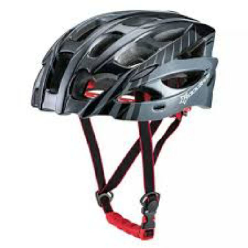 Helm Sepeda Rockbros WT-027 Tiger Shark Adjustable Helmet Cycling - Hitam