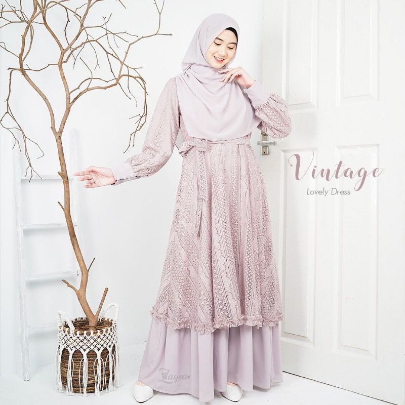READY Lovely dress by Zayra hijab