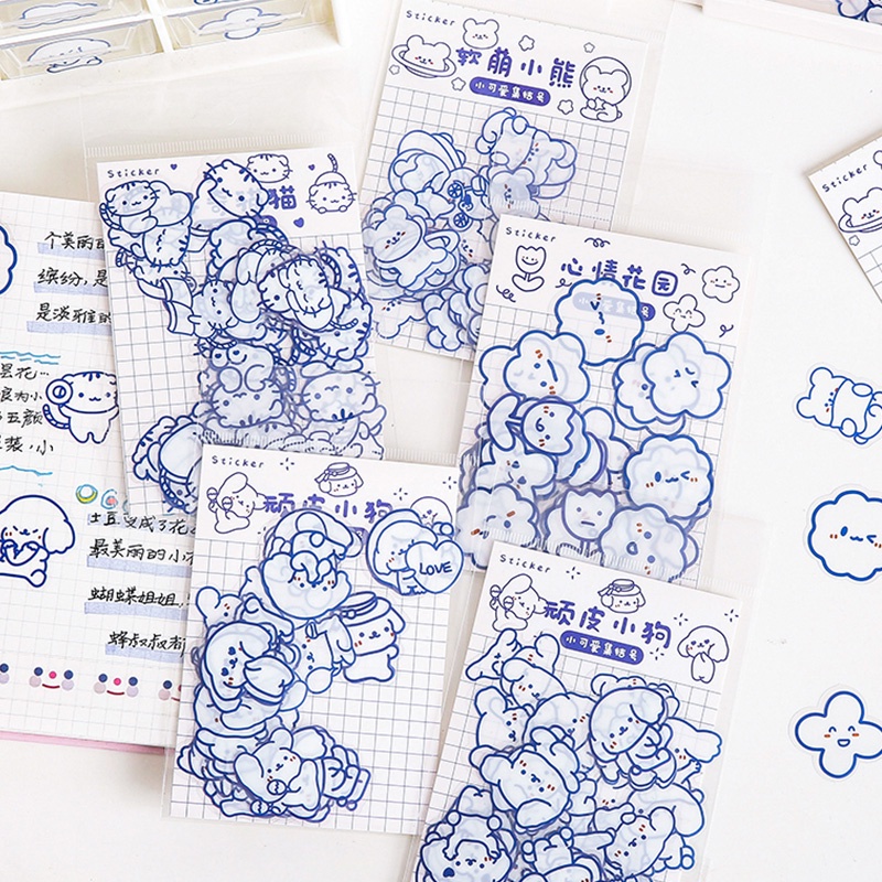 

[BC050] 10 PCS WATERPROOF PET CARTOON DECO STICKER | BULLET JOURNAL