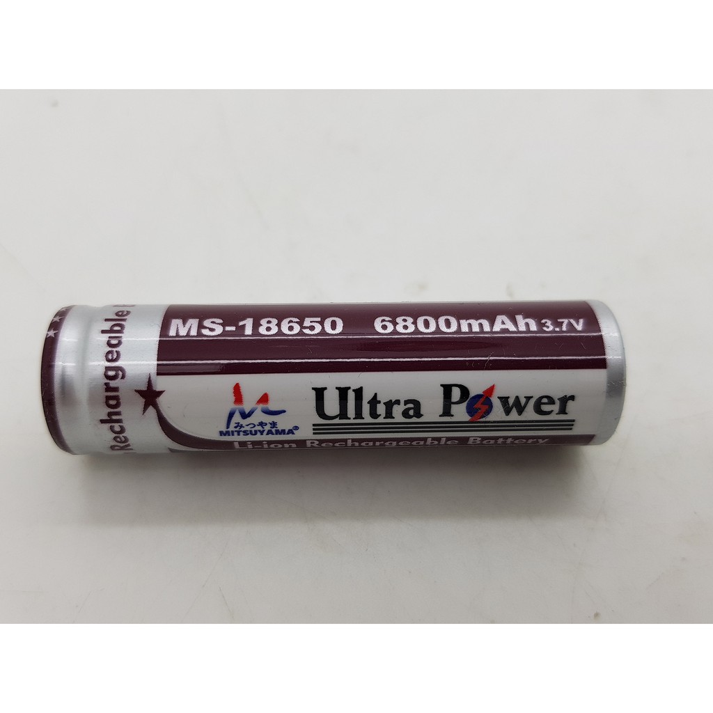 Baterai MITSUYAMA coklat 18650 6800mAh 3.7v / Batre / Batere / Battery