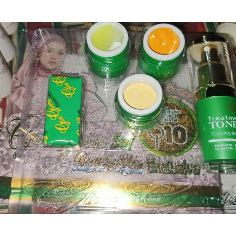 skincare exclusive glow glowing by dara anggun new packing 5in 1000% original (READY)