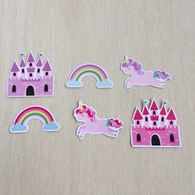 Topper cupcake unicorn