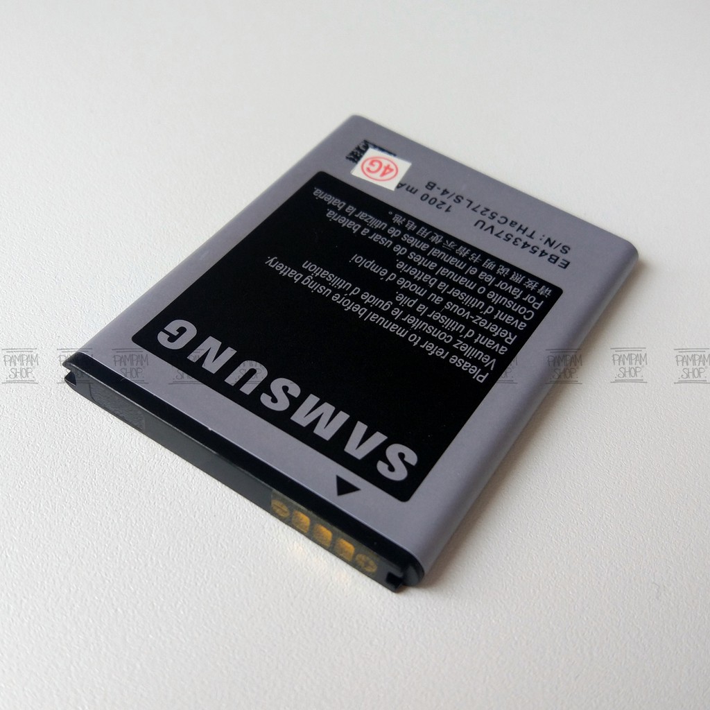 Baterai Handphone Samsung Galaxy Wave Y S5380 Original | Battery, Batrai, Batre, S 5380, HP, SEIN