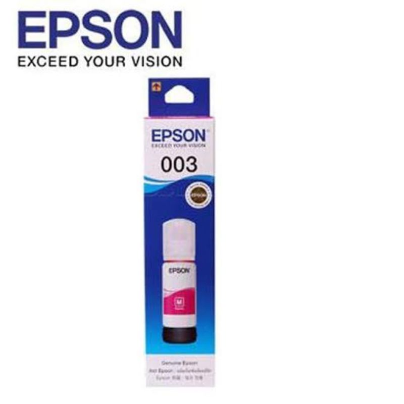 tinta ink epson 003 original 100%  REFILL L1110,L3110 L3150,L5190 ,L3101, L3210  BLACK / CYAN / MAGENTA