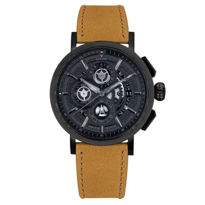 Jam Tangan Pria Aries Gold Inspire Hawk G-701 Original