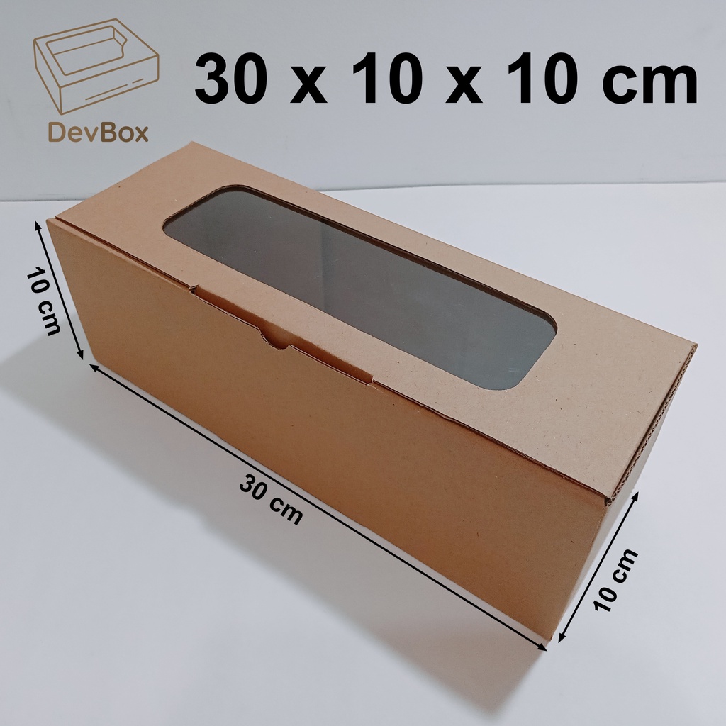 

Kardus Mika 30 x 10 x 10 cm ... Model diecut, Untuk Hampers / Cake Box / Kardus Kue / Gift Box