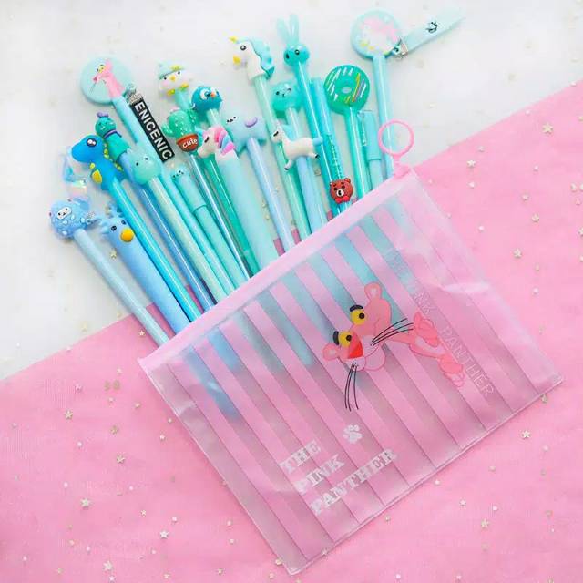 Kasimurah.10 | Tempat Pensil Pvc / Tempat Pensil Unicorn Panther / Tempat Kosmetik /Tempat Kosmetik-6