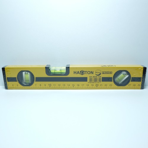 Waterpas 12 in HASSTON PROHEX Magnet - Water Pas Torpedo 30 cm Kuning Tebal HD - 12&quot; 300 mm 4630-120