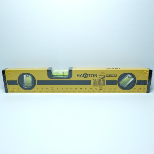 Waterpas 12 in HASSTON PROHEX Magnet - Water Pas Torpedo 30 cm Kuning Tebal HD - 12&quot; 300 mm 4630-120