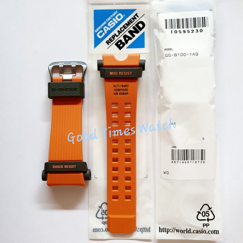 STRAP G-SHOCK GG-B100-1A9 GG B100 Casio Original