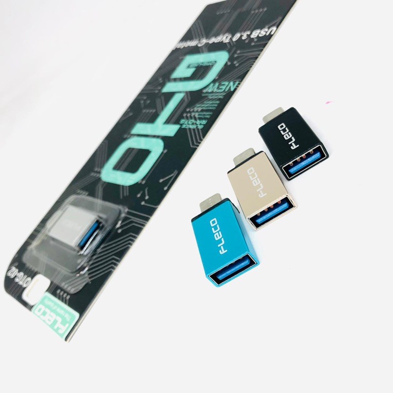 PROMO OTG FLECO ORIGINAL USB3.0 HIGH SPEED MICRO / TYPE C TRANSFER DATA FOR ANDROID SMARTPHONE