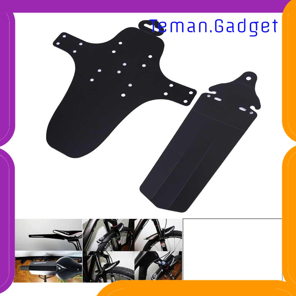 TG-IB070 SPAKBOR FENDER DEPAN BELAKANG SEPEDA GUNUNG MTB - HF0034300