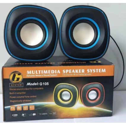 Speaker Laptop G105 Suara Kuat Fungsi Left Right Speaker