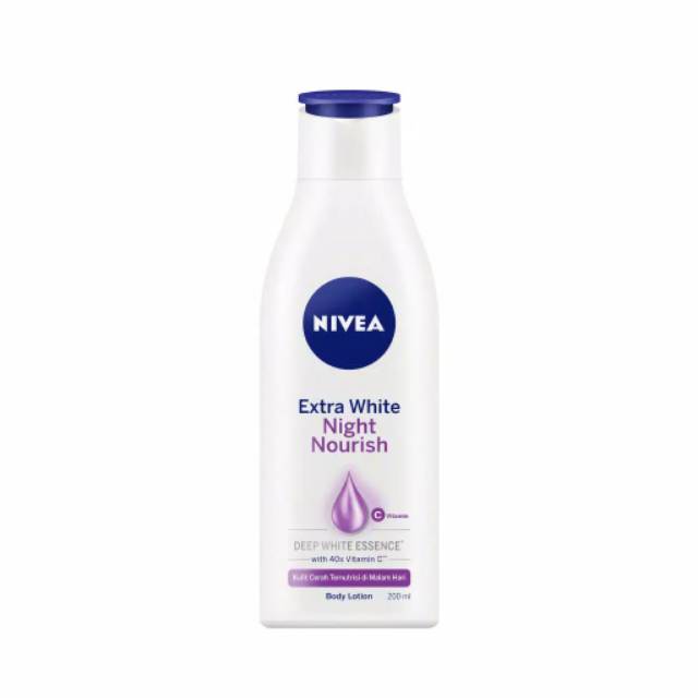 ☃Cutezz_ Ching1☃Nivea Extra White Night Nourish 200ml