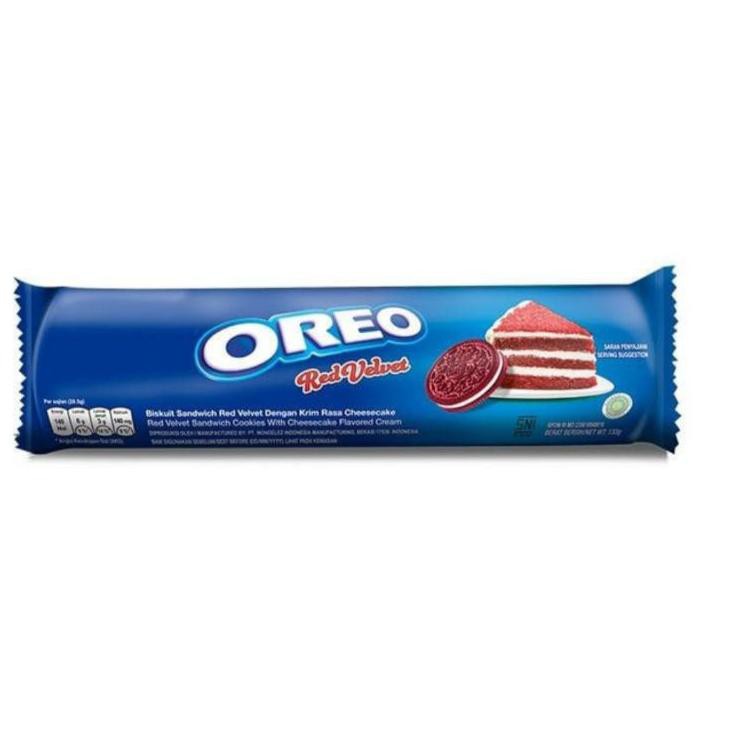 

TERMURAH Oreo red Velvet biskuit sandwich 133 gram