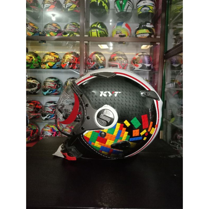 Helm KYT RETRO ELSICO MOTIF
