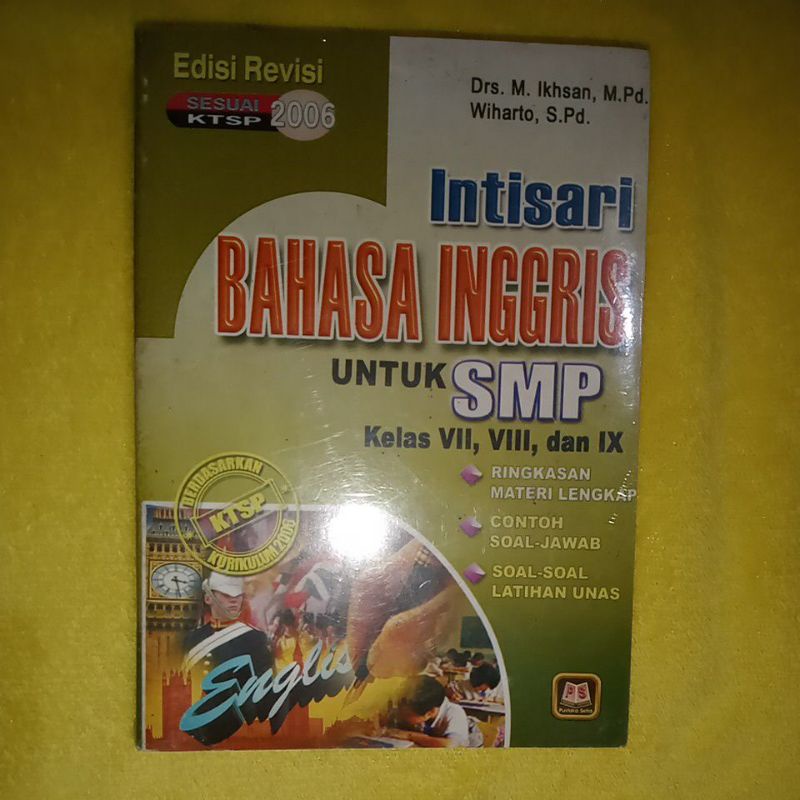 intisari bahasa Inggris untuk SMP edisi revisi KTSP 2006